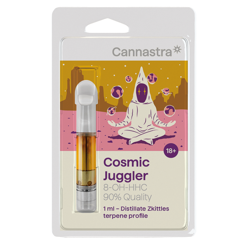 Cannastra  - Cosmic Jugler (Zkittles) - 8-OH-HHC  90%- cartridge